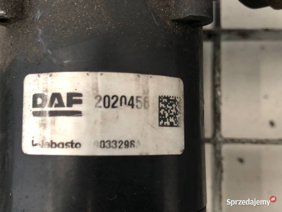 POMPA WEBASTO DAF CF 2020456 108 370 PALIWA podkarpackie