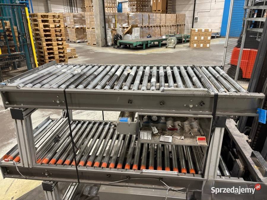 Przenośnik rolkowy solidny sprawny do linii Podskarbice Szlacheckie