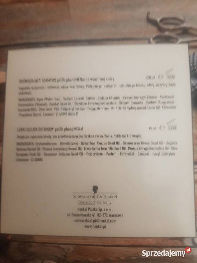 Kosmetyki męszczyzn do pielęgnacjii brody stan Fryzjerstwo i kosmetyka Katowice