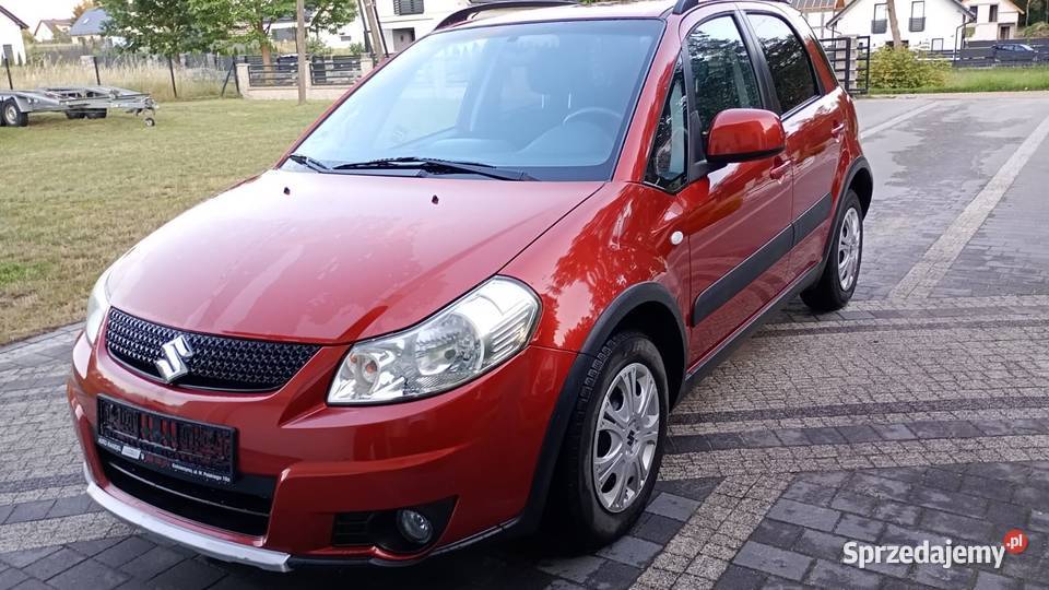 Suzuki SX4 16i ceglasty metalik 10r CD Kościerzyna sprzedam