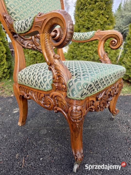 Fotel z drugiej połowy XIX wieku 9294 zachodniopomorskie Szczecin
