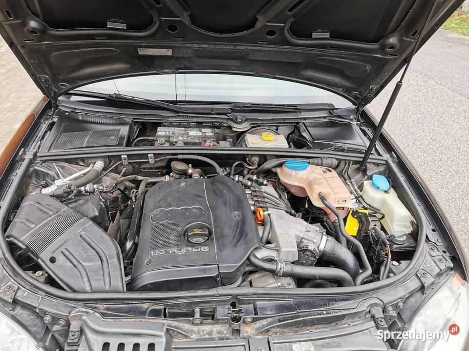 Audi A4 B7 18T LPG 163 SLINE CZARNA PERŁA skórzana tapicerka Kolno