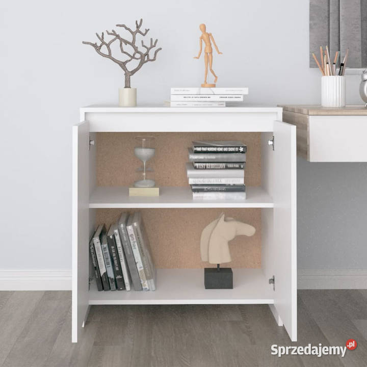 Szafka biała 70x41x75 materiał drewnopochodny
