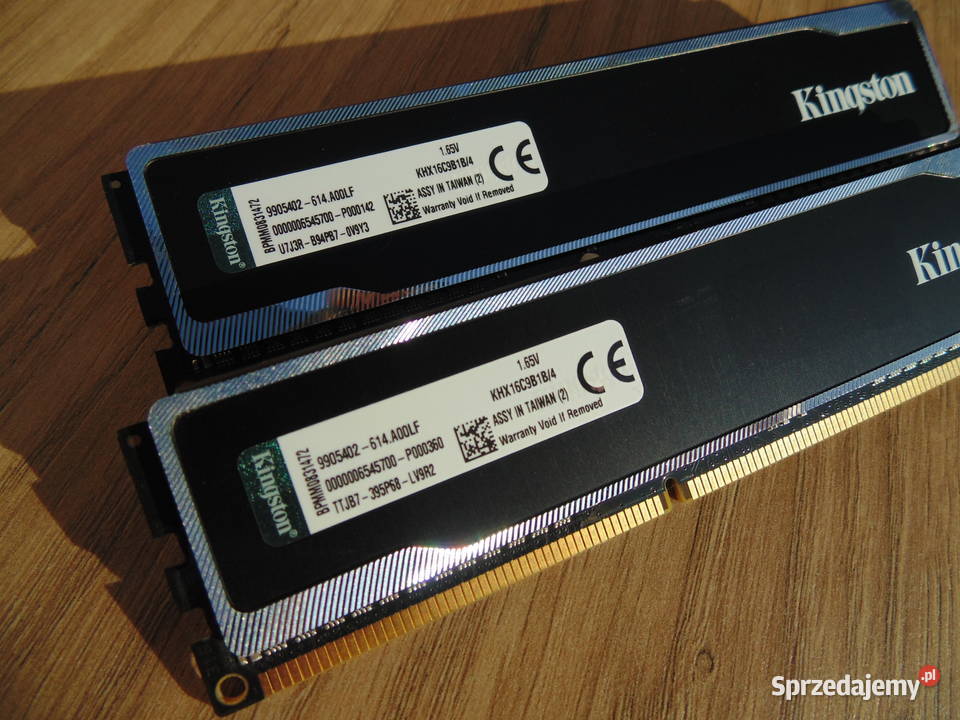 Pamięć RAM Kingston HyperX Black DDR3 8GB CL 9.0 Pamięci Warszawa