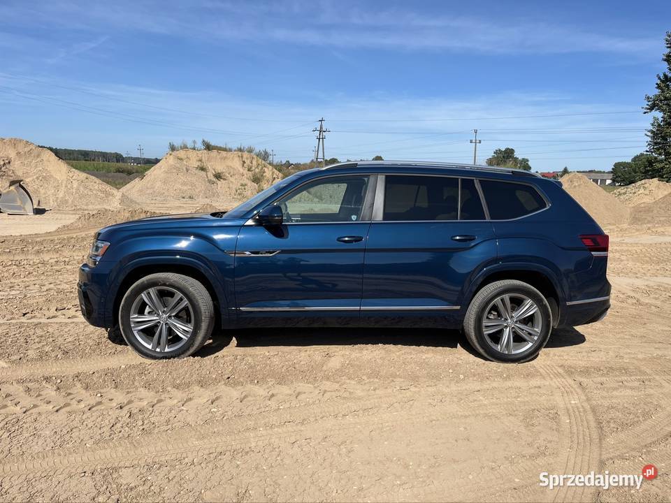 Volkswagen Atlas 36 Vr6 4Motion Rline nieuszkodzony Touareg Myszyniec Stary