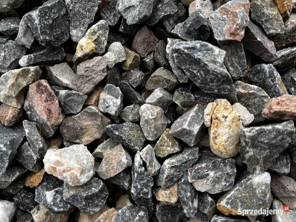 Grys Grafito Kamień Czarny Bazaltowy Kostka śląskie Jaworzno