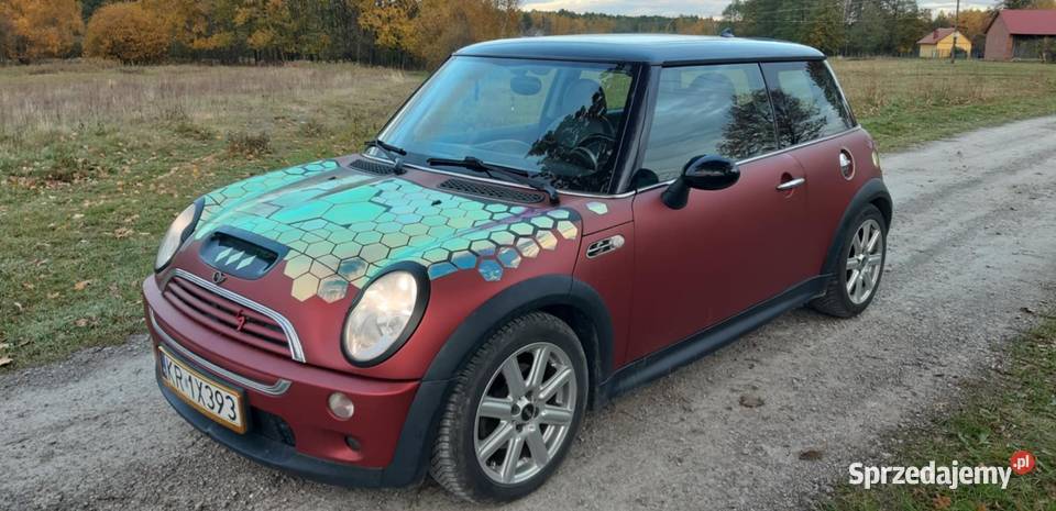 Mini Cooper S pomarańczowy Rakszawa