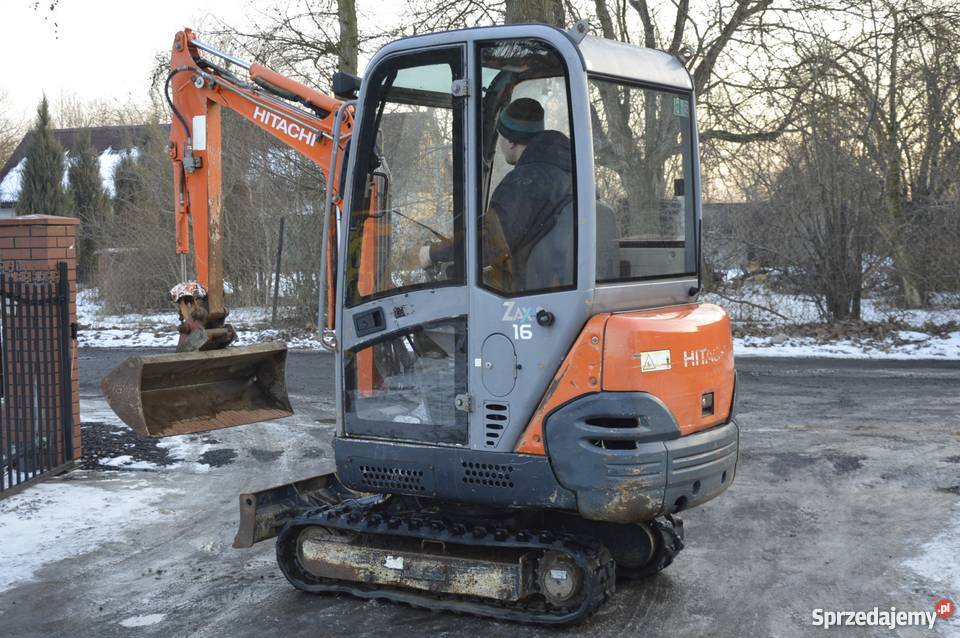 Minikoparka mini koparka HITACHI ZX16 2004r