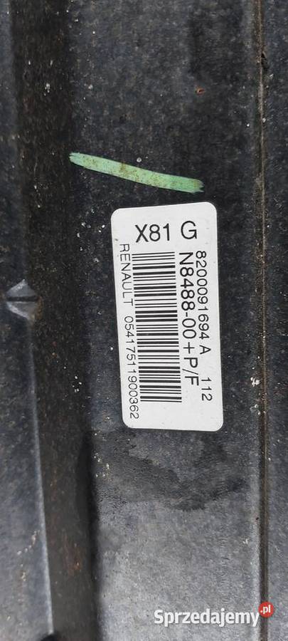 Poduszka airbag 8200091694 Renault Espace IV