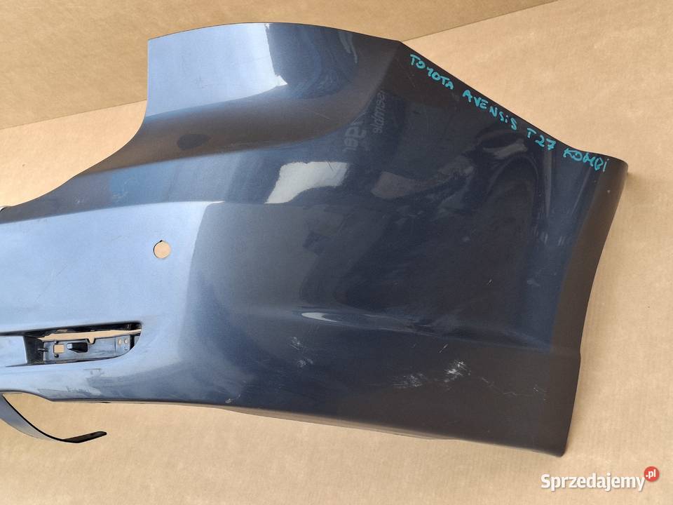 TOYOTA AVENSIS III 3 T27 LIFT KOMBI ZDERZAK TYŁ Bieleń