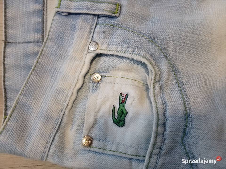 Spodnie jeansowe lacosta Morzyczyn sprzedam