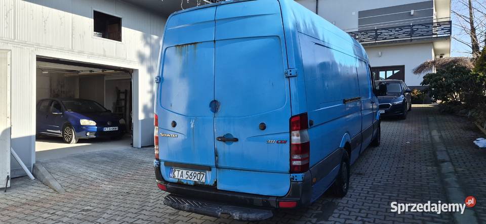Sprinter MercedesBez maksymalnie długi i wysoki małopolskie