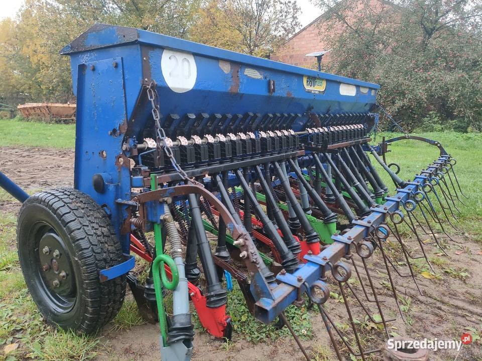 Siewnik zbożowy Rolmasz poznaniak 3m skrzynia opolskie Jaworzno