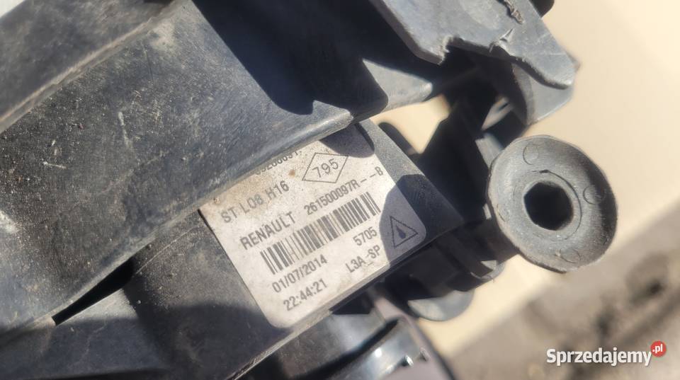 DACIA SANDERO II 2 MOCOWANIE HALOGEN LEWY PRZOD osobowe Lampy przednie śląskie Ruda Śląska