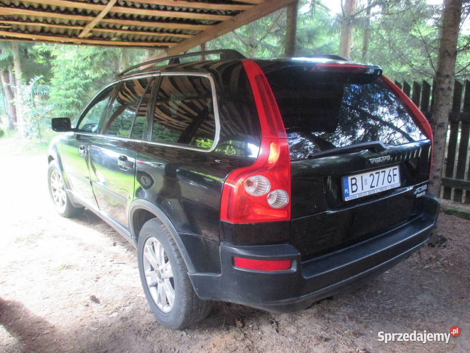 Volvo XC90 Czarny 29 BG 7 osobowy automatyczna Białystok