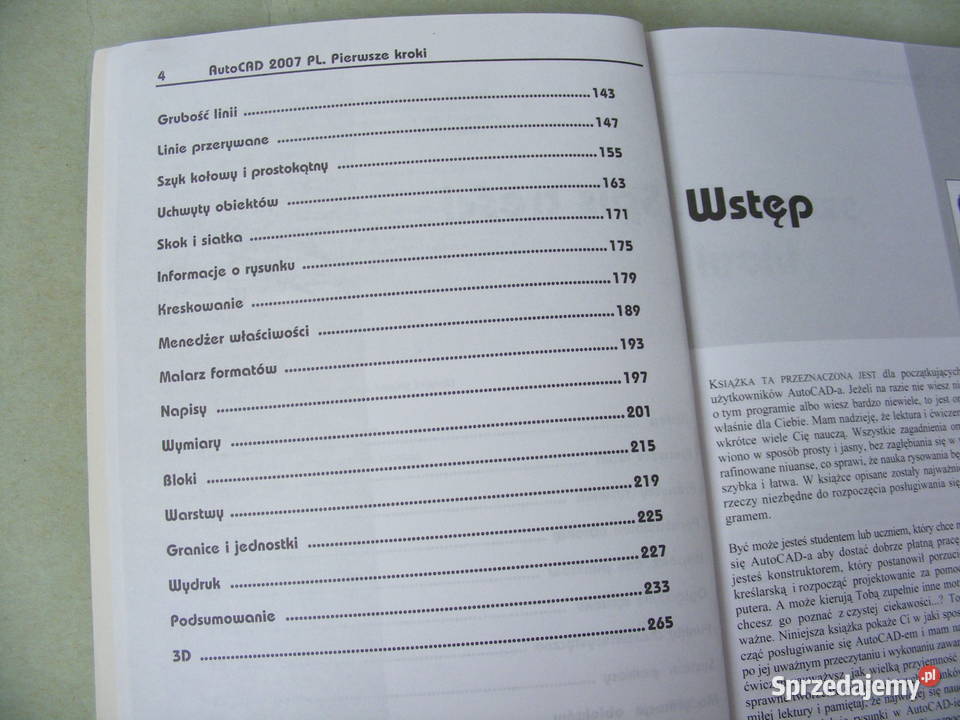 Auto CAD 2007 Pierwsze kroki Pikoń informatyka, internet Książki naukowe i popularnonaukowe Oborniki Śląskie