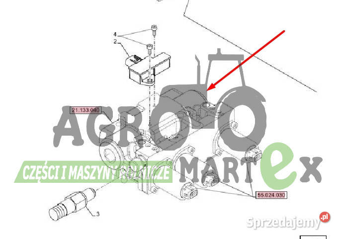 47866103 ZAWÓR STERUJĄCY CNH