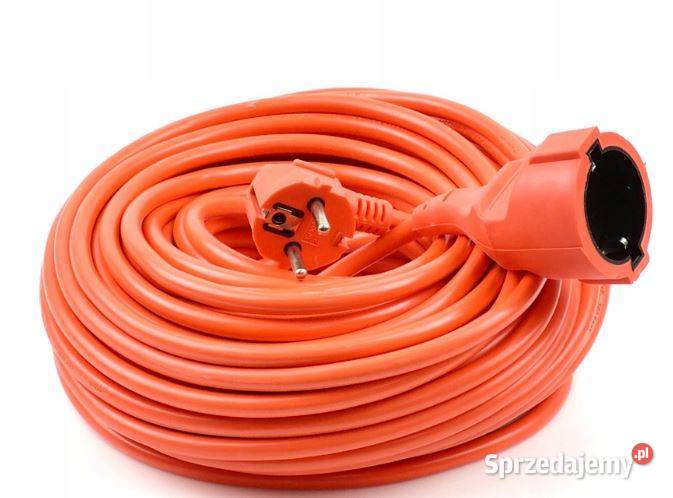 Przedłużacz 20 m bez rolki 3x25 Przedłużacze Dom i Ogród Szczecin