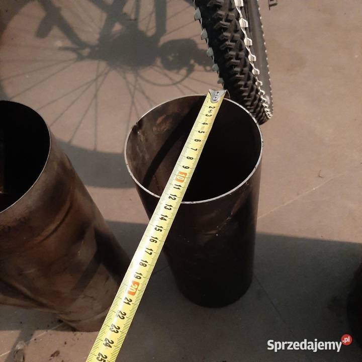 przyłącze spalinowe kotła CO z kominem Różan