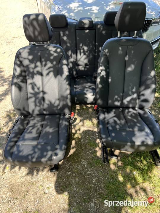FOTELE KANAPA GRZANE SKÓRA BMW F30 UK łódzkie Łódź