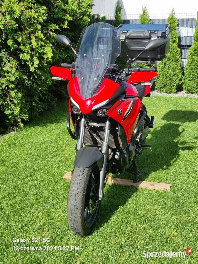 Yamaha Tracer 7 2021 czerwona kujawsko-pomorskie Bydgoszcz sprzedam