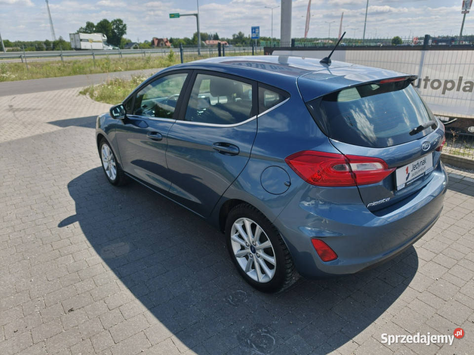 Ford Fiesta Mk7 2008 niebieski mazowieckie