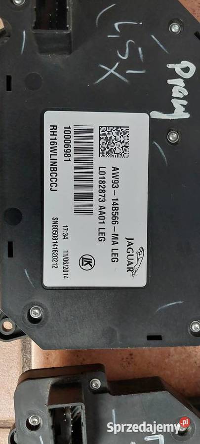 Panel przełącznik fotela prawy JAGUAR XJ X351 osobowe Szczecin