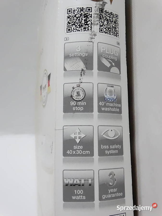 Poduszka elektryczna Beurer HK 25 3 poziomy mocy Poduszki Biłgoraj
