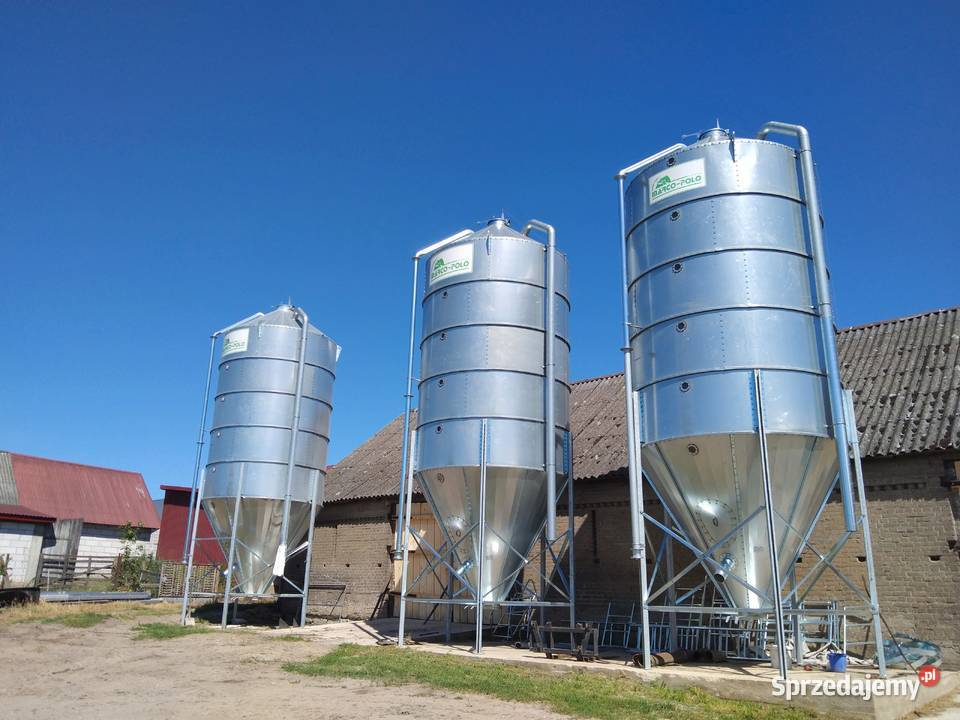 silos zbożowy paszowy 3 do 200 ton marco polo Żuromin