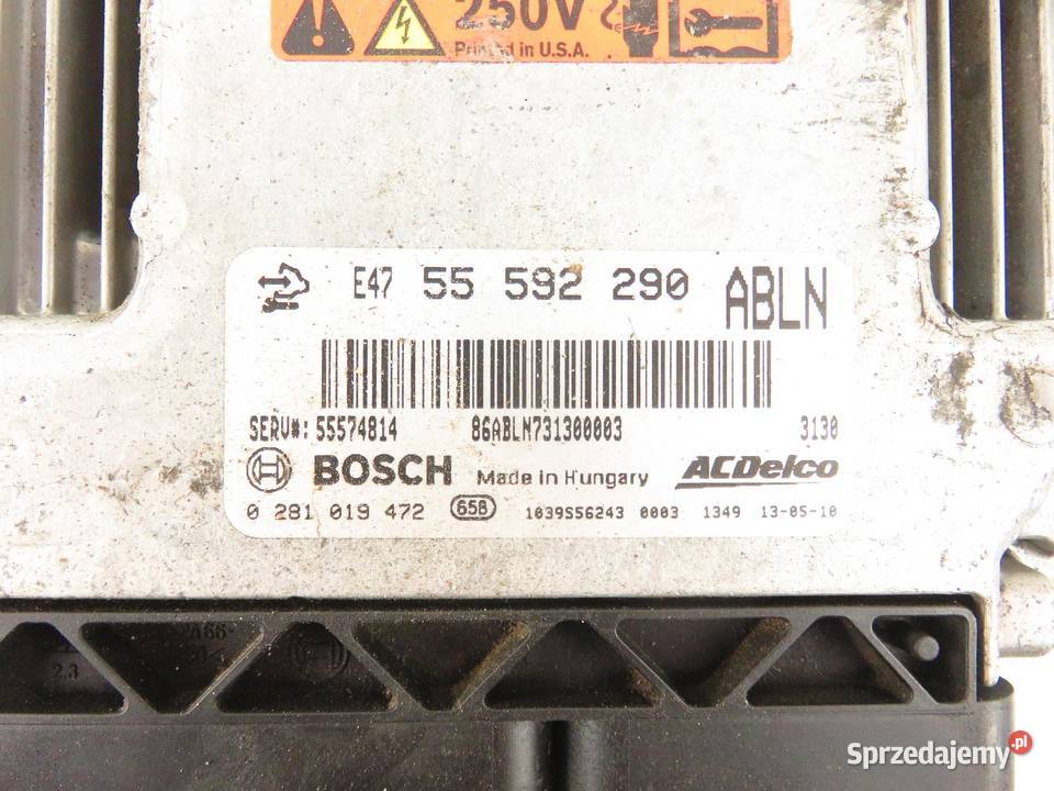 STEROWNIK OPEL INSIGNIA A G09 20 Biturbo CDTI