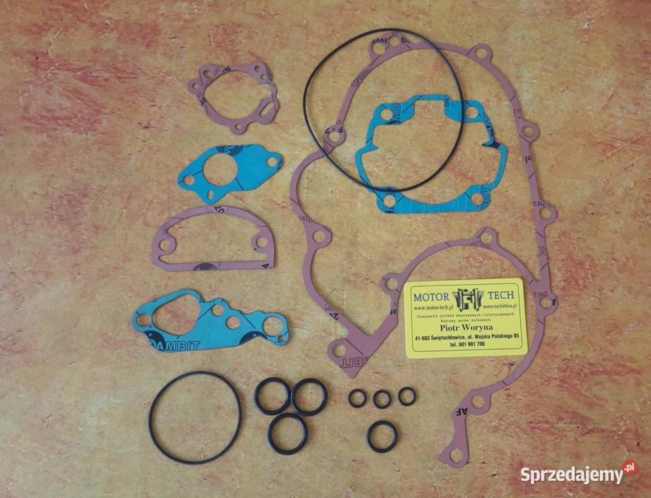 Uszczelki silnika VESPA T5 125 8595r MT480380S śląskie Świętochłowice