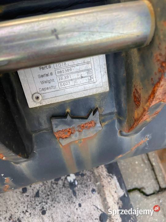 Łyżka 45 JCB 8014 8016 8018 8020 Suchoraba sprzedam