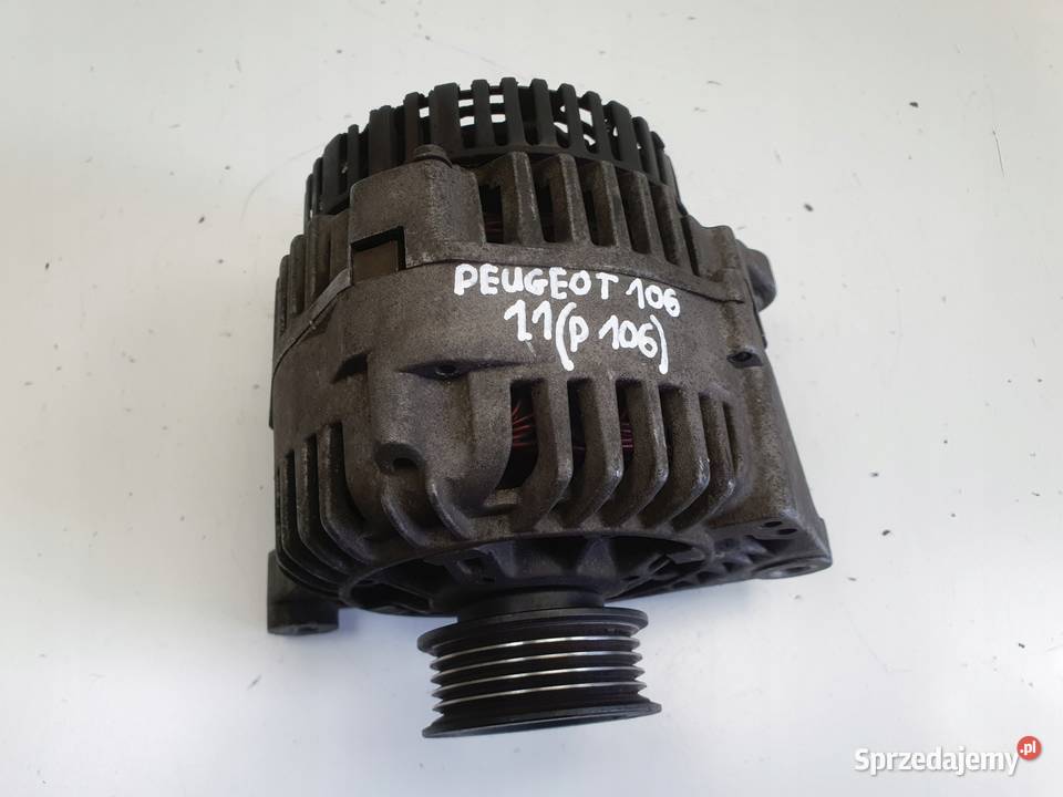 ALTERNATOR Peugeot 106 11 Alternator Oryginał Układ elektryczny silnika Chełm