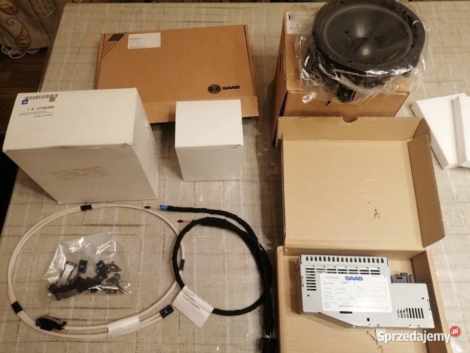 SAAB 93 upgrade audiosystem PREMIUM 150 zestaw manualna Opole