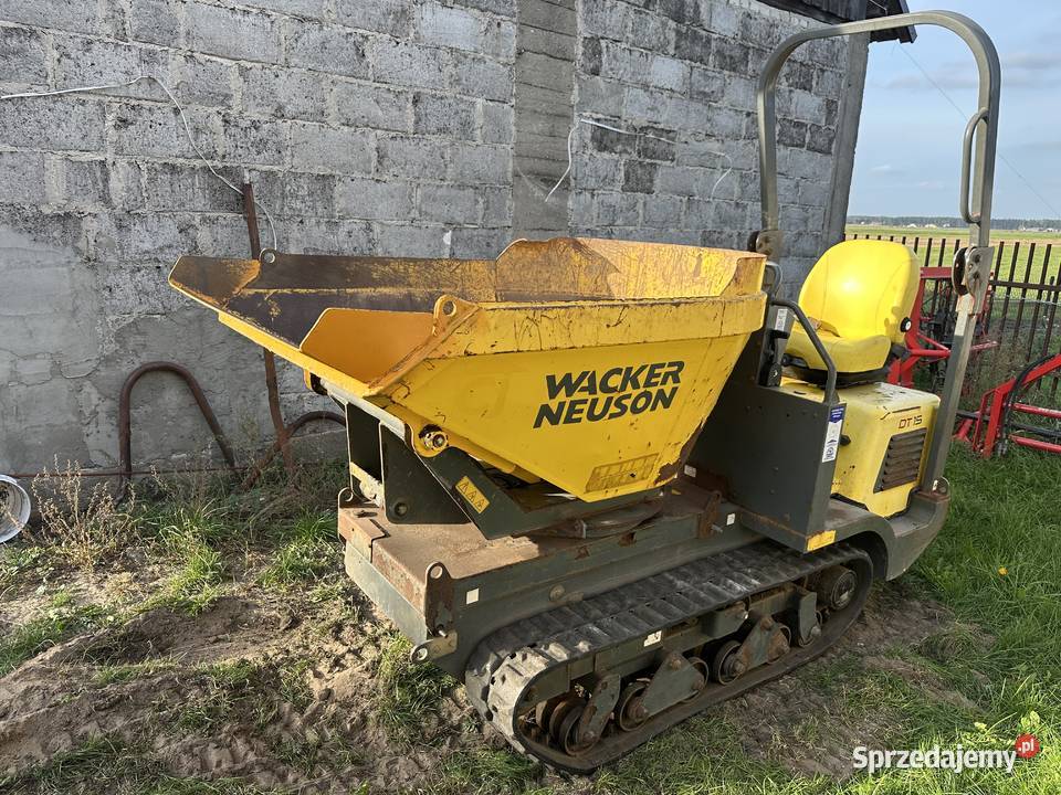 Sprzedam wozidło gąsienicowe Wacker Neuson DT15 Wozidła Warszawa