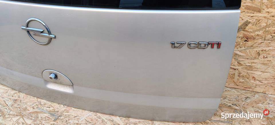 TYLNA KLAPA TYŁ POKRYWA GABAŻNIKA TYŁ SZYBA OPEL sprzedam