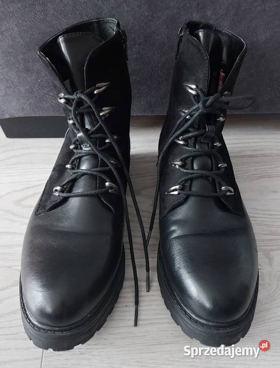 Buty kostkę Rieker czarny Złocieniec sprzedam