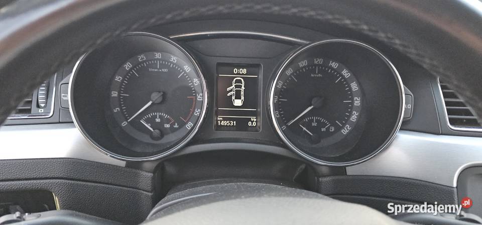 Skoda Superb 2 2014 skórzana tapicerka Niemodlin