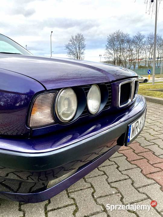 BMW E34 Technoviolet manual klima szyber