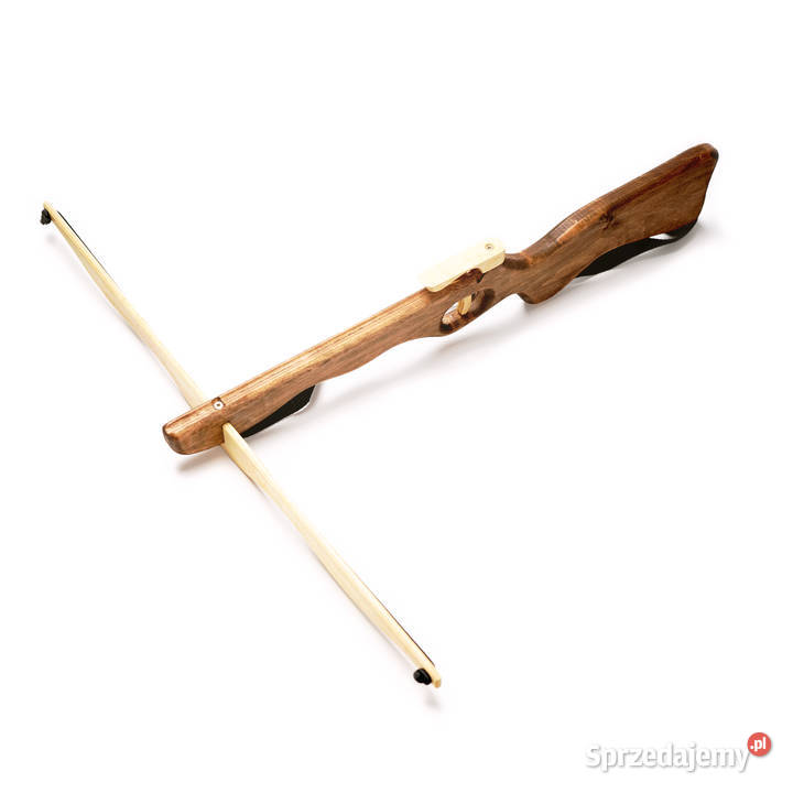 Duża Malowana Drewniana Kusza Drewno Kusznik Szczecin sprzedam