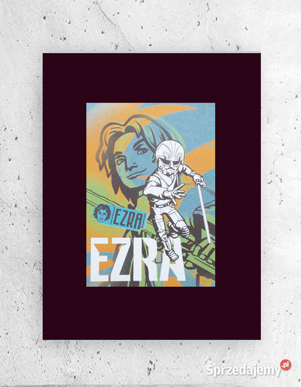 ezra plakat A4 star wars plakat 21x30 gwiezdne Rzeszów