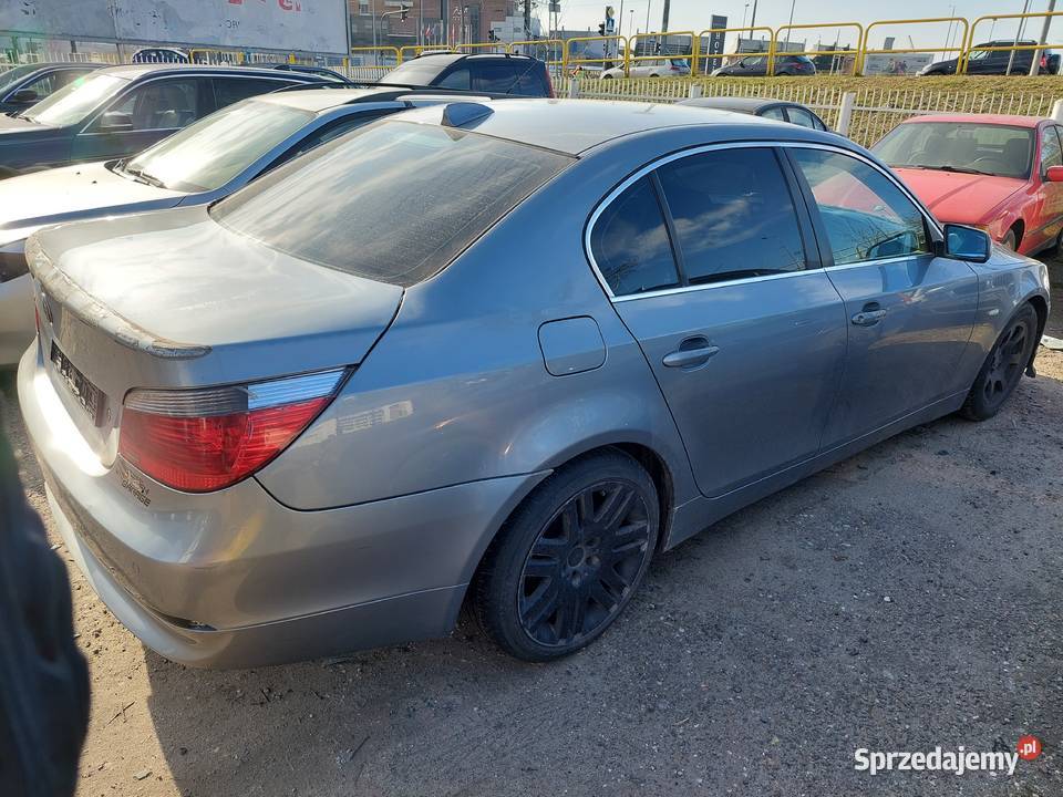 BMW E60 E61 Silbergrau A087 Maska Błotnik kujawsko-pomorskie Bydgoszcz