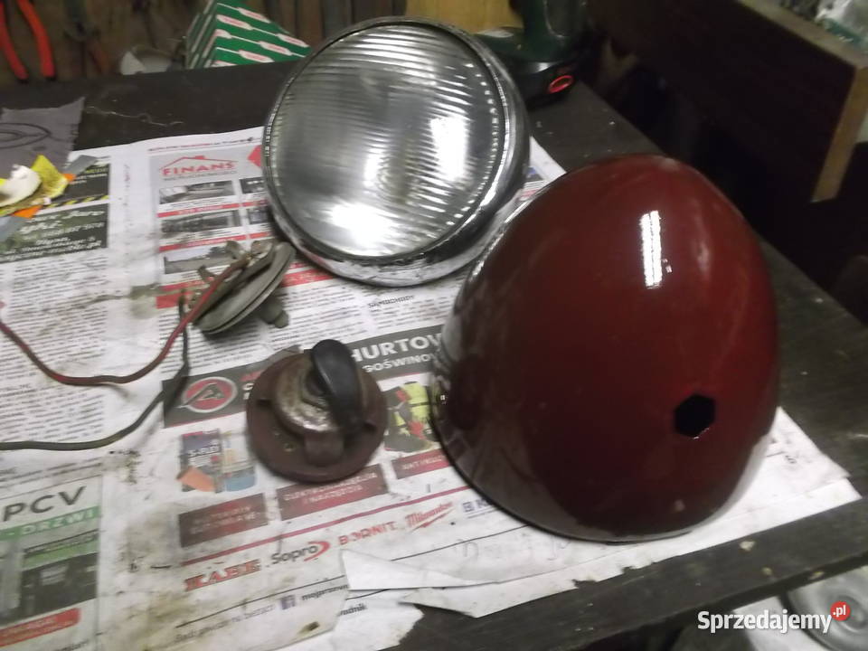 wfmwsk lampa przednia kompletna Ziębice sprzedam