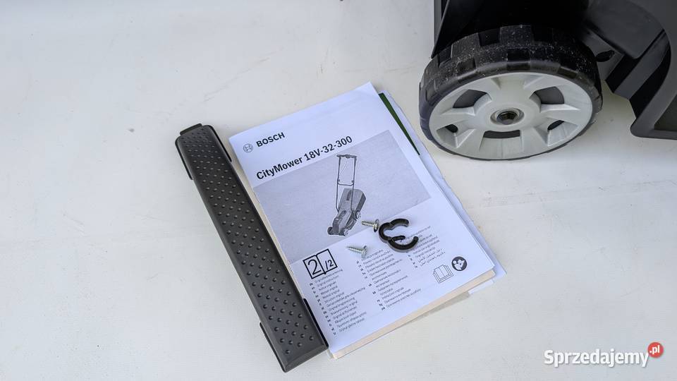 Kosiarka akumulatorowa Bosch CityMower 18V32300 Kosiarki akumulatorowe Jadowniki