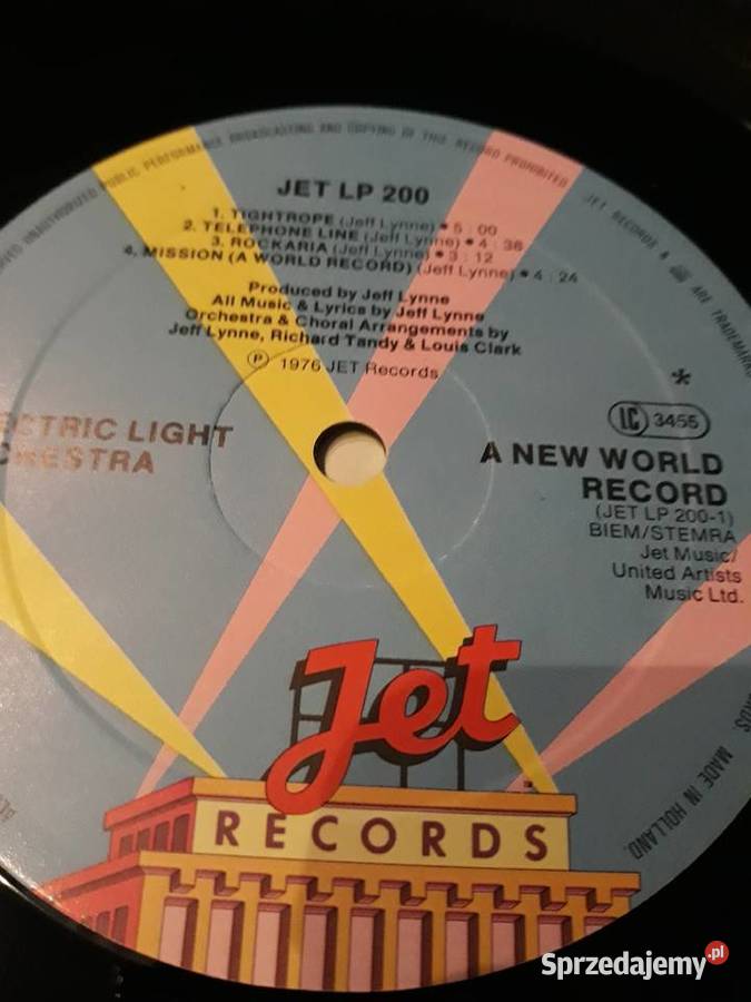 Electric Light Orchestra A World Record Orginał płyta winylowa Płyty i kasety podkarpackie Rzeszów