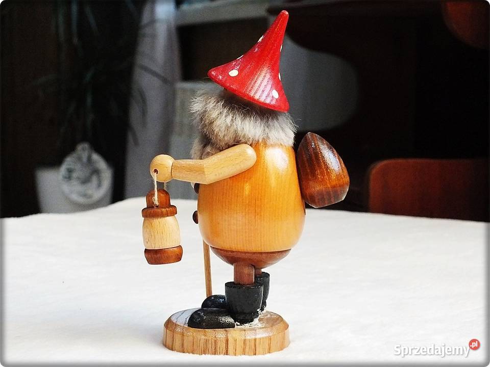 Mały Leśny Krasnal Kolekcjonerska Figurka Żary
