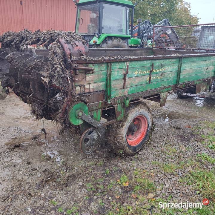 Mały Rozrzutnik obornika 25 tony do c330 mf nieuszkodzony małopolskie