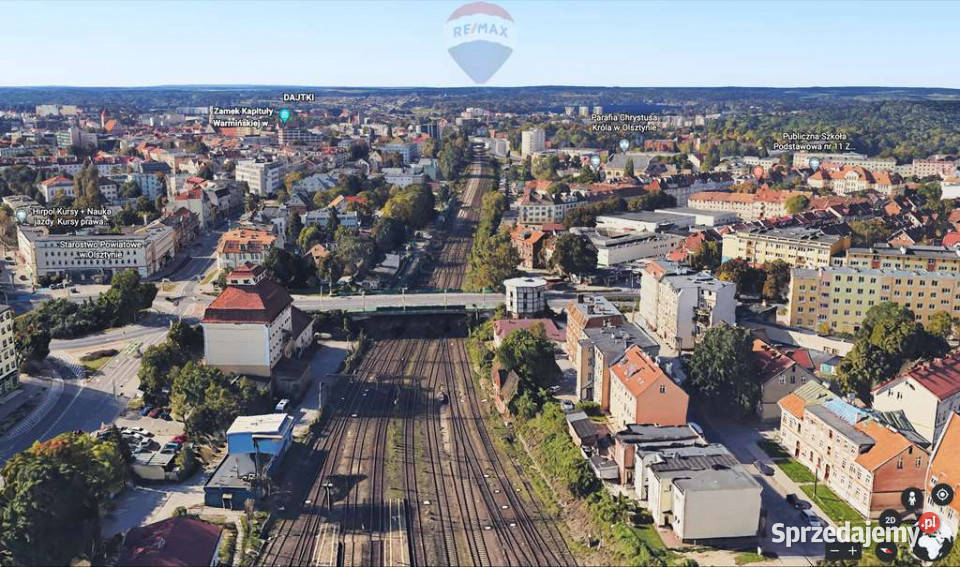 Nieruchomość w centrum Olsztyna na sprzedaż 2019m2 Olsztyn