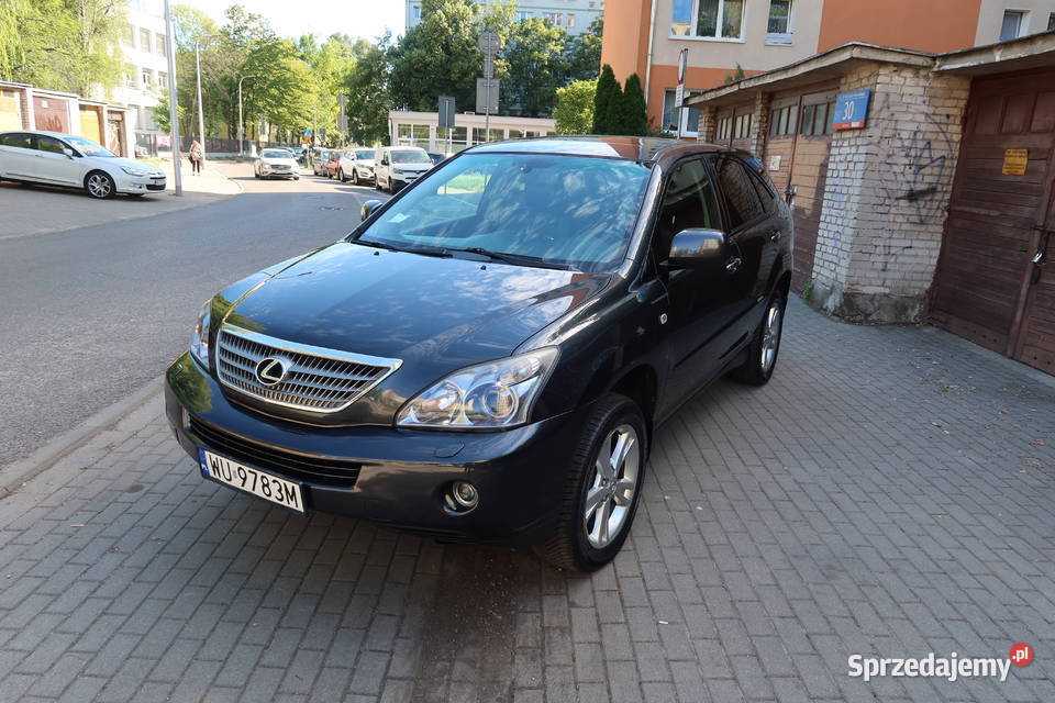 Lexus RX400h Prestige bezwypadkowy osoby Rok produkcji 2008 mazowieckie Warszawa