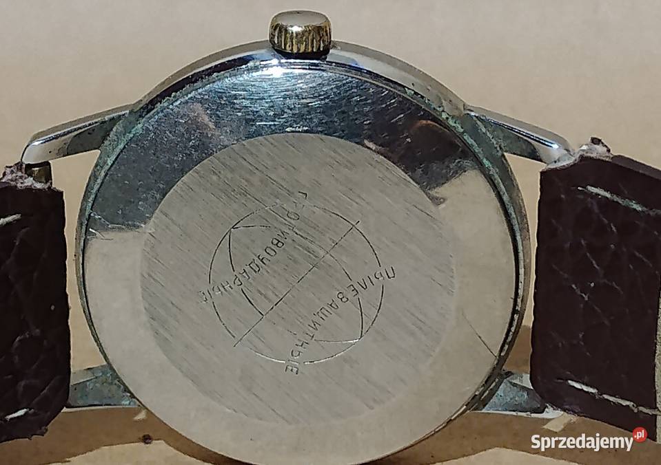 Zegarek Męski Raketa 16 JEWELS garniturowa lata opolskie Opole